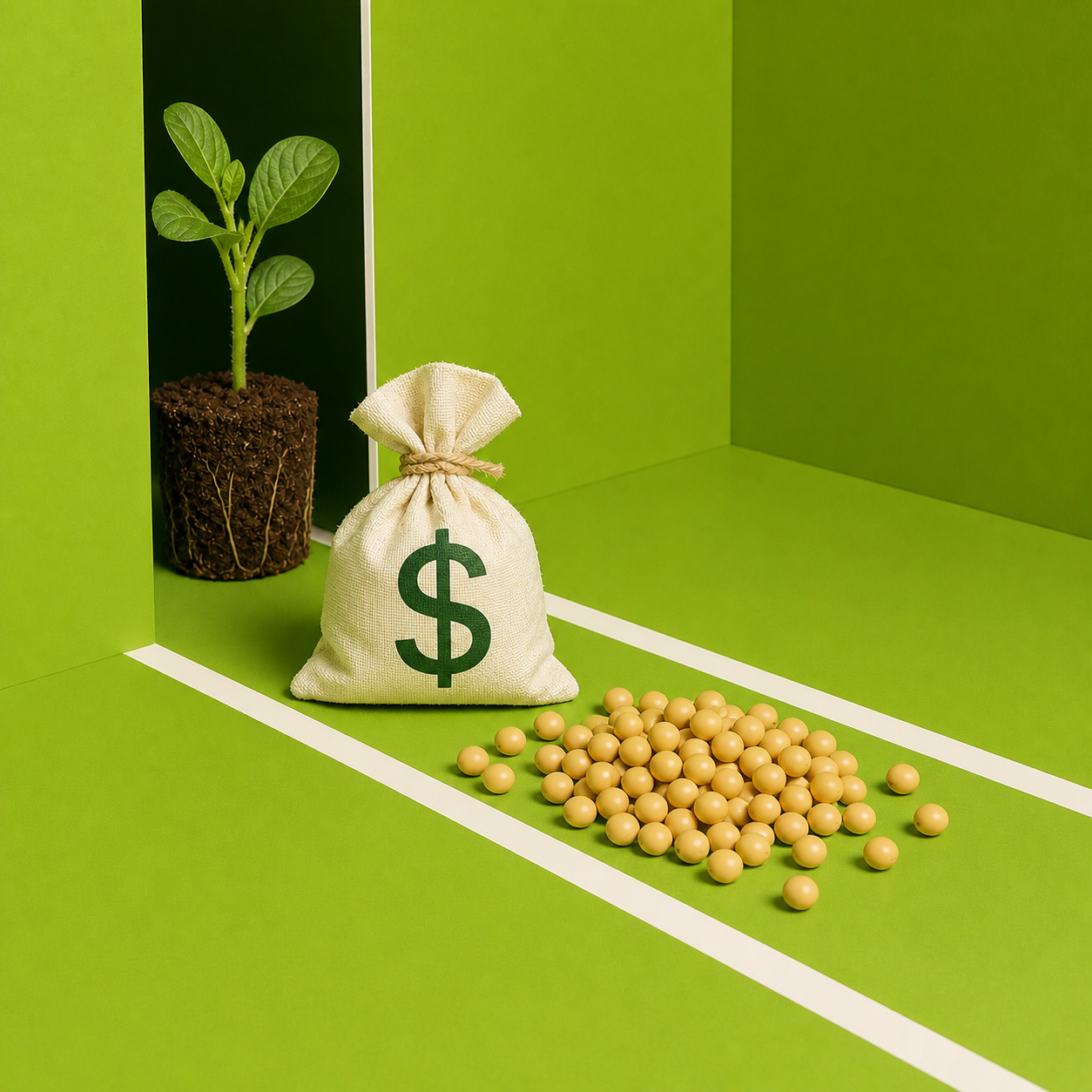 Alta da soja abre semana positiva em 04/05
